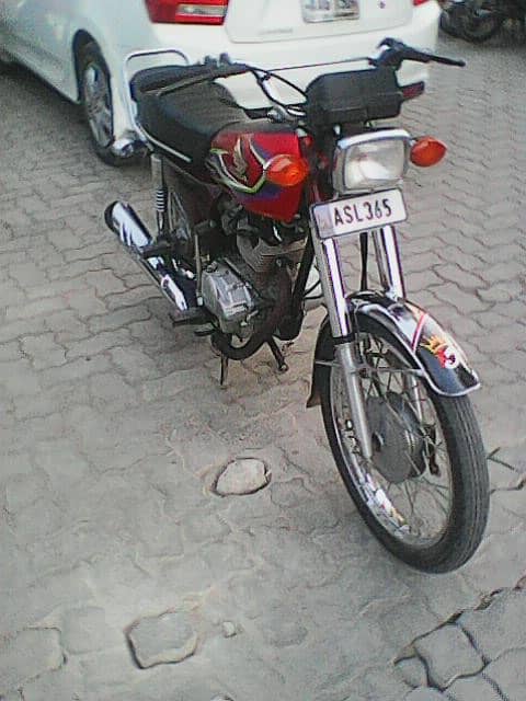 Honda CG 125 2017 model ialamabad number 3