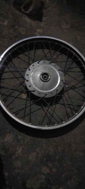 Honda 125 k rims hai mukamal hub k shat 0