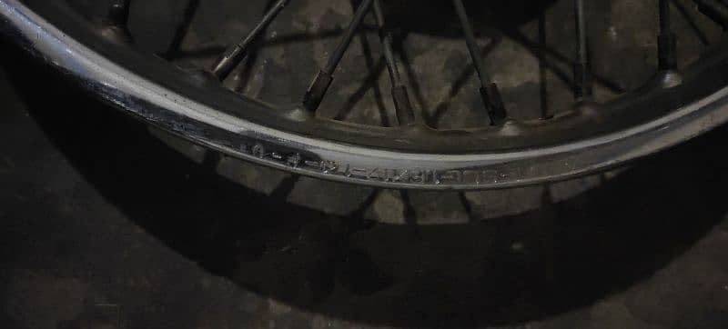 Honda 125 k rims hai mukamal hub k shat 3