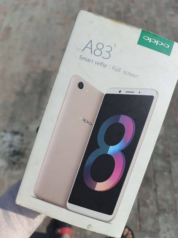 OPPO A83 (with box & charger) 8