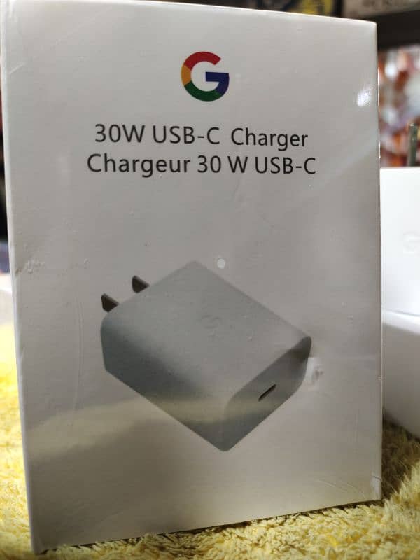 Google genuine charger& cable 1