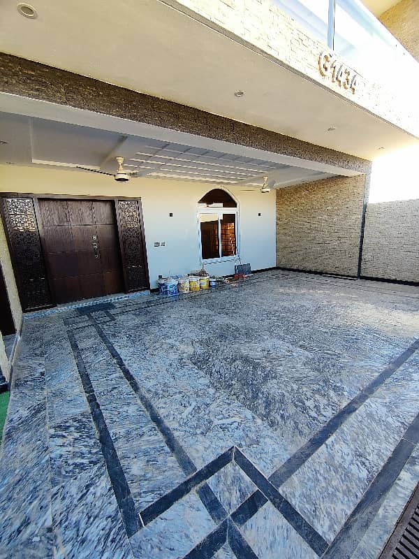 1 Kanal Ground Portion House Available. For Rent in G-15 Islamabad. 15