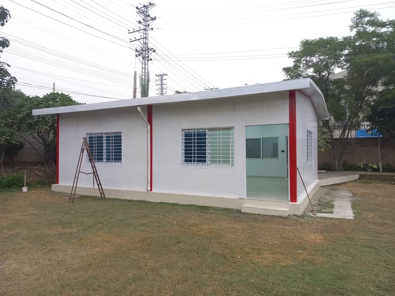 Joint container office container prefab double story building  porta 7