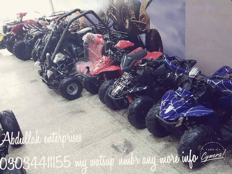 Full variety atv quad 4 wheels delivery all Pakistan 0