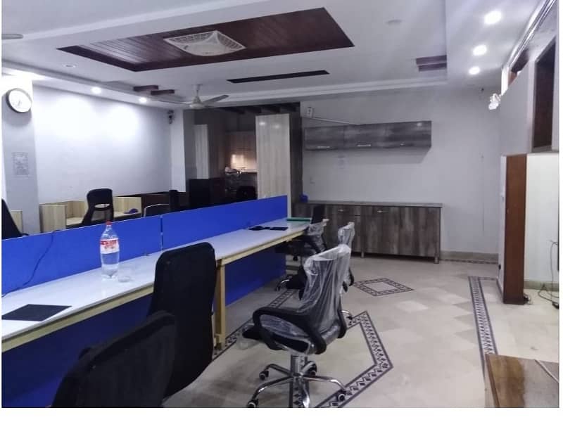 Area 2000 Square Commercial Corporate Office Available For Rent In Maulana Shaukat Ali Road Faisal Town Lahore 2