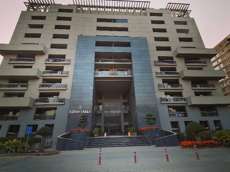 In Silver Oaks Apartments Of Islamabad, A 2100 Square Feet Flat Is Available 0