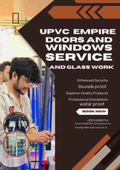 Upvc Windows/Aluminium Windows/Railling/Iron Gates/Glass work