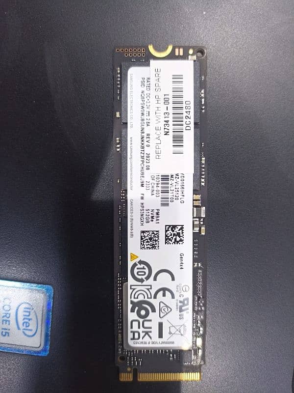 Samsung SSD Nvme  500Gb 0