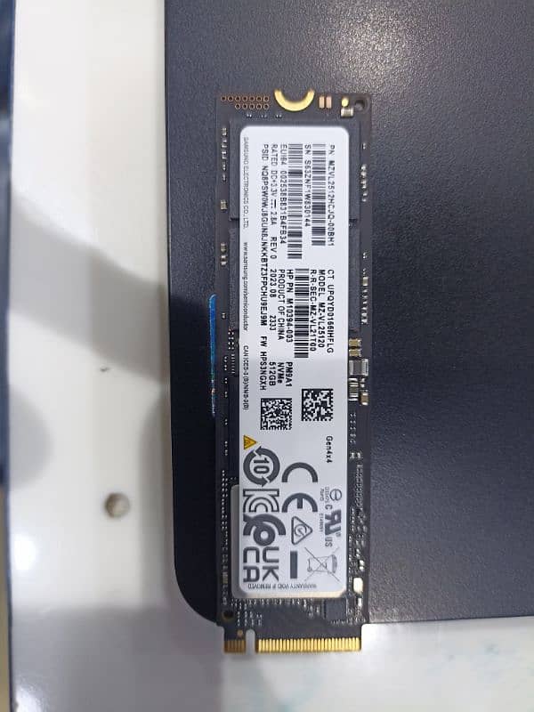 Samsung SSD Nvme  500Gb 1