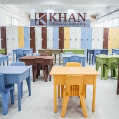 School furniture / school chairs / school bench / desk / table / slide