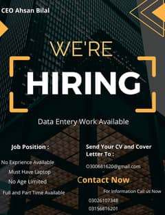 Data Entery Work