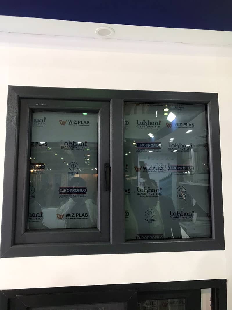 Aluminium UPVC Glass door windows sliding doors windows 11