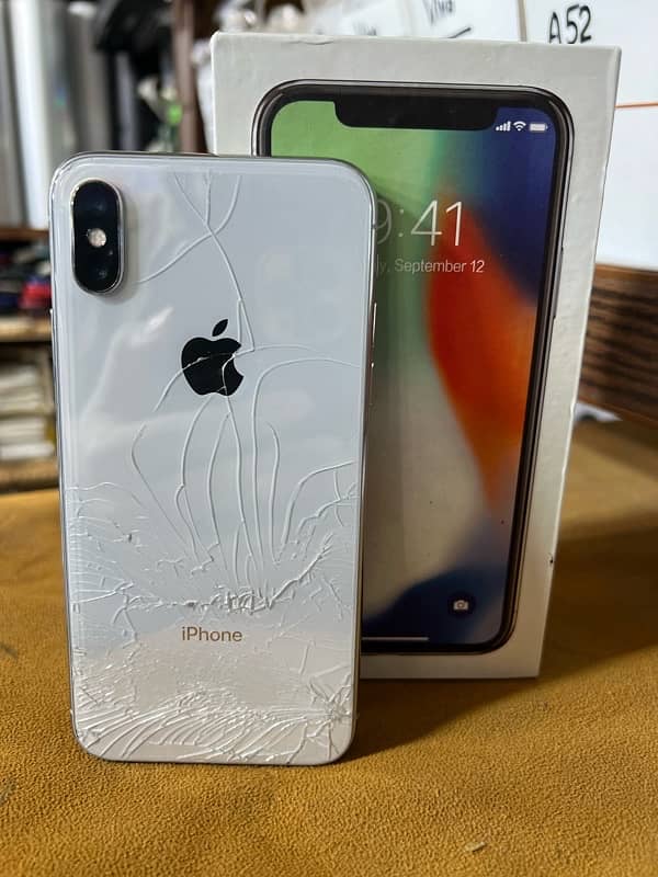 iphone x non pta factory unlock battery service with box 0