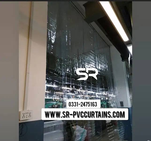 PLASTIC CURTAIN PVC CURTAIN PLASTIC SHEETS FOR A. C COOLING 2