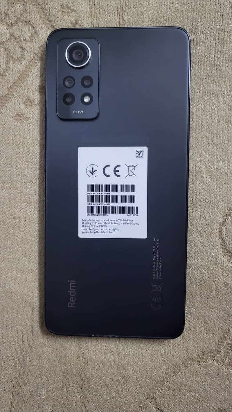 Xiaomi Redmi Note 12 Pro 8+6 GB RAM, 256 GB Storage, Condition 10/10 2