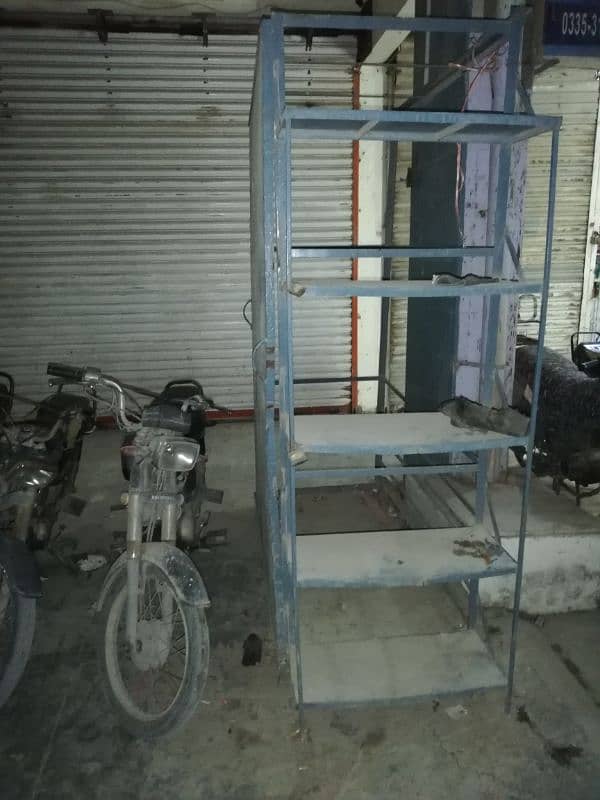 Mart Stuff Forsale Shelves still counters rags Almunium door glass 2