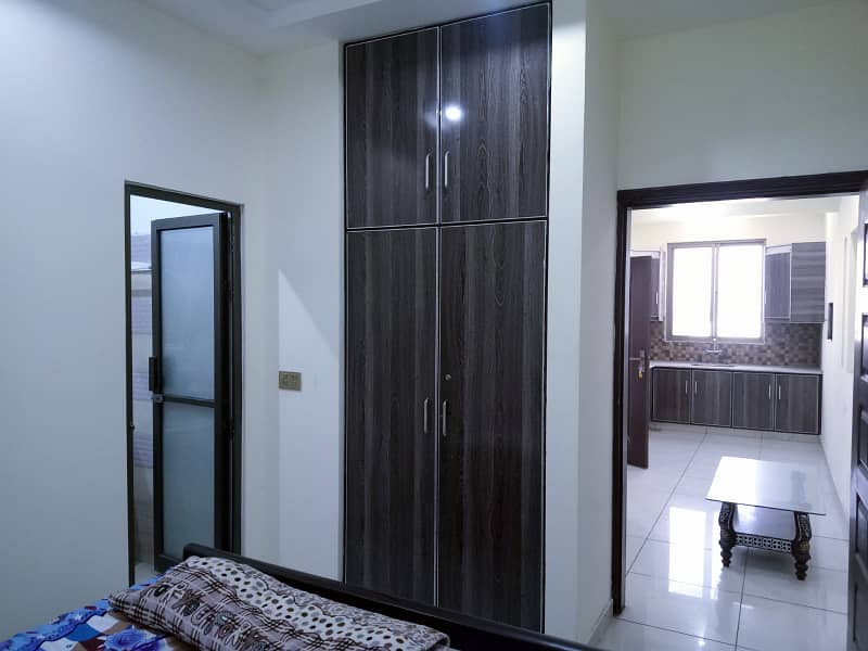 Single bed furnished flat available for rent Citi Housing Gujranwala 5