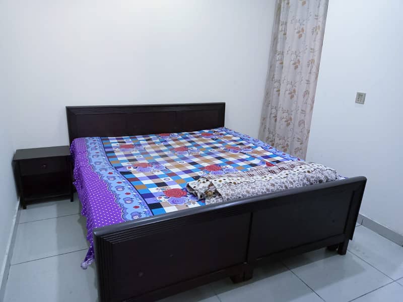 Single bed furnished flat available for rent Citi Housing Gujranwala 7