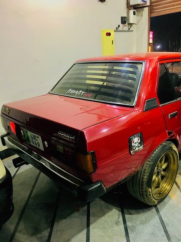 Toyota Corolla 1981 modified 2