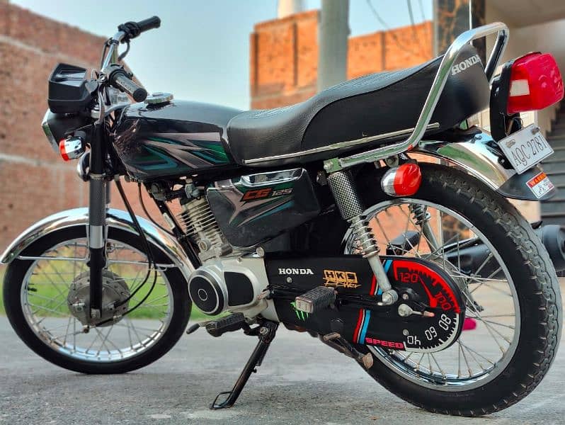 Honda cg 125 Black 3