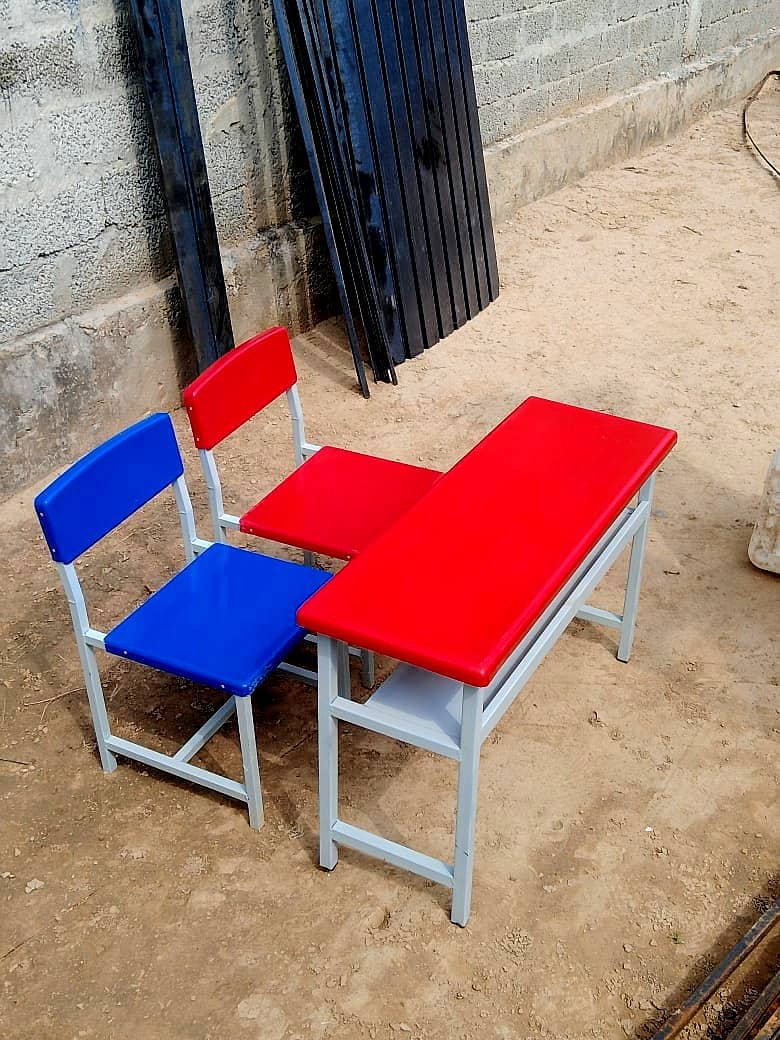 School furniture / school chairs / school bench / desk / table / slide 11