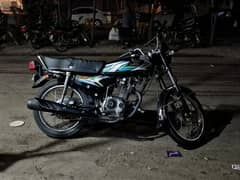 Honda cg 125 black