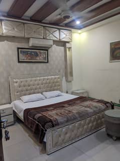 Single bed furnished flat available for rent Citi Housing Gujranwala