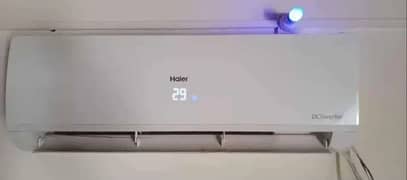 Haier ac 1.5 ton DC Inverter Heat and cool0326=75=80=622