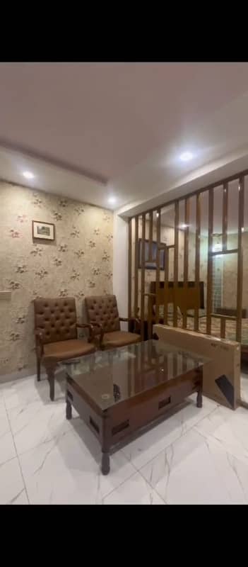 Furnish luxury Aparment per day weekly available for rent behria town lahore 2