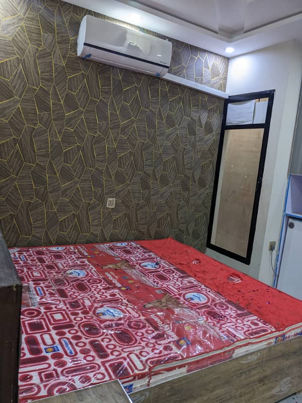 Single bed furnished flat available for rent Citi Housing Gujranwala 1