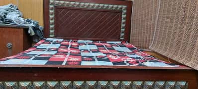 good condition bed with mattress