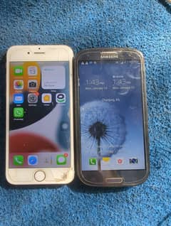 iphone 6s and Samsung s3