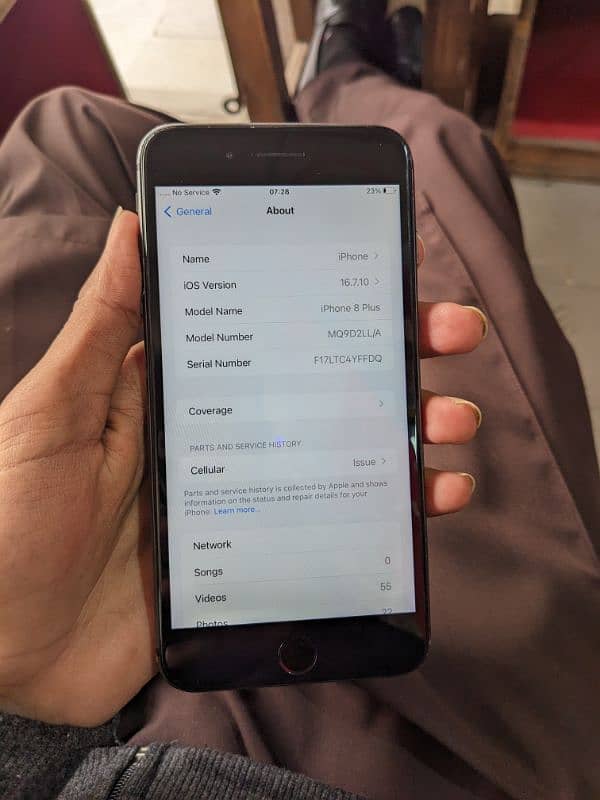 I phone 8+ Non pta bypass 64gb btry change 2