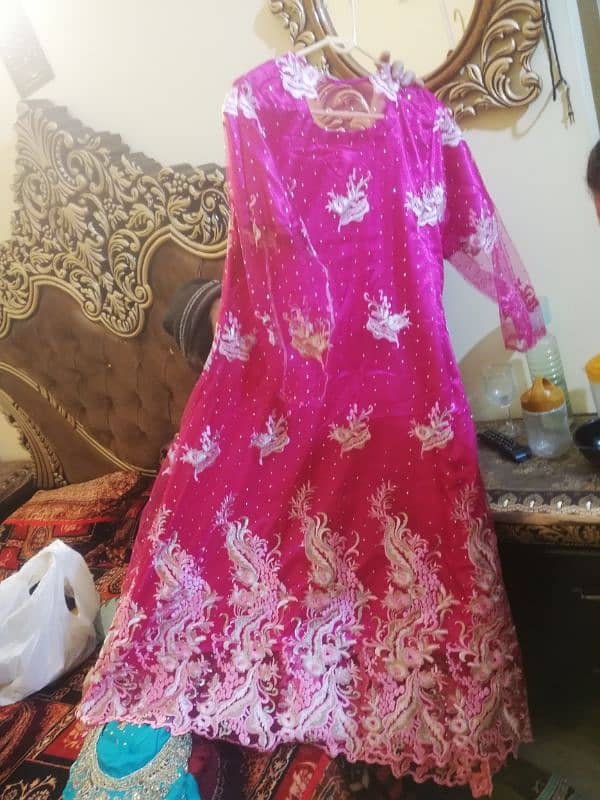 Net Mexi for sale & hand made work suit with sharara 0