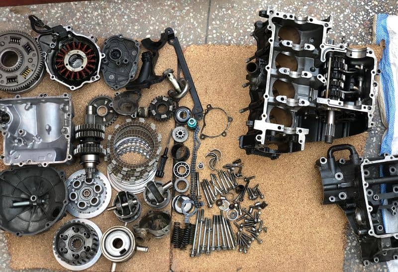 yamaha R6 engine parts 1