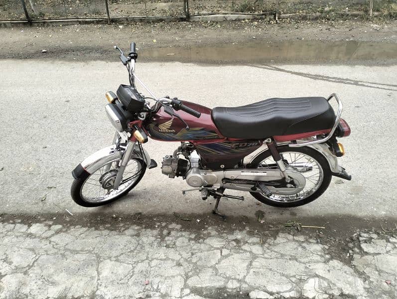 Honda 70 ok bike 21 model 24 ka number 1