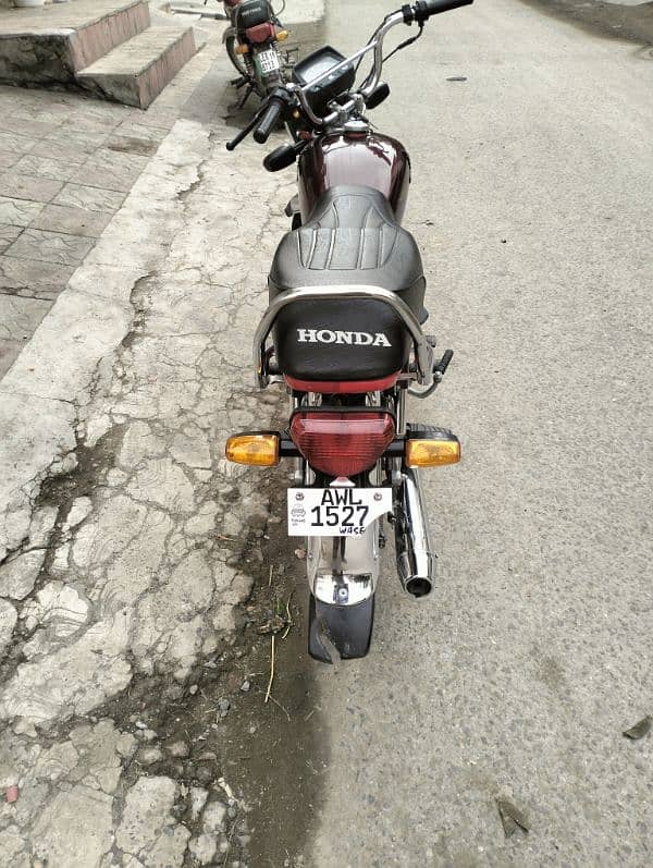 Honda 70 ok bike 21 model 24 ka number 2