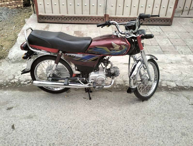 Honda 70 ok bike 21 model 24 ka number 3