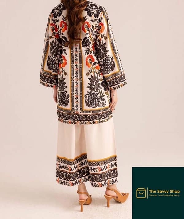 Women’s printed shirt and trouser set 3