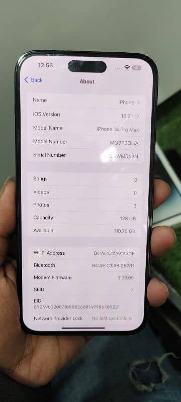 iphone 14 pro max 128gb fcrty unlock 4