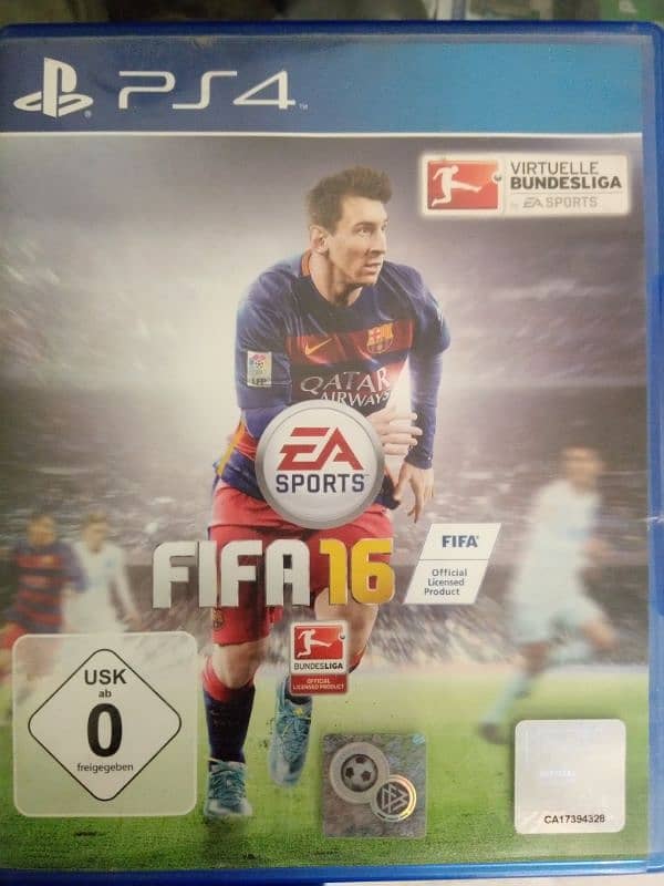 Fifa 16 ps4 disk 0