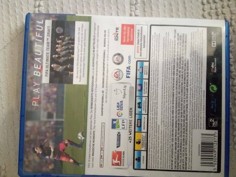 Fifa 16 ps4 disk 2