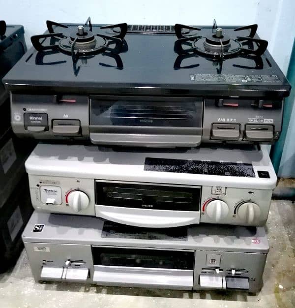 Original Japani LPG & Sui gas 2 Burnar stoves 3