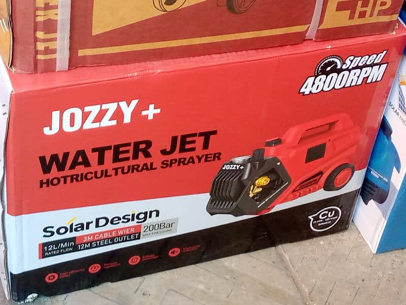 Jozzy Water Jet High Pressure Car Washer Cleaner - 200 Bar, induction 6