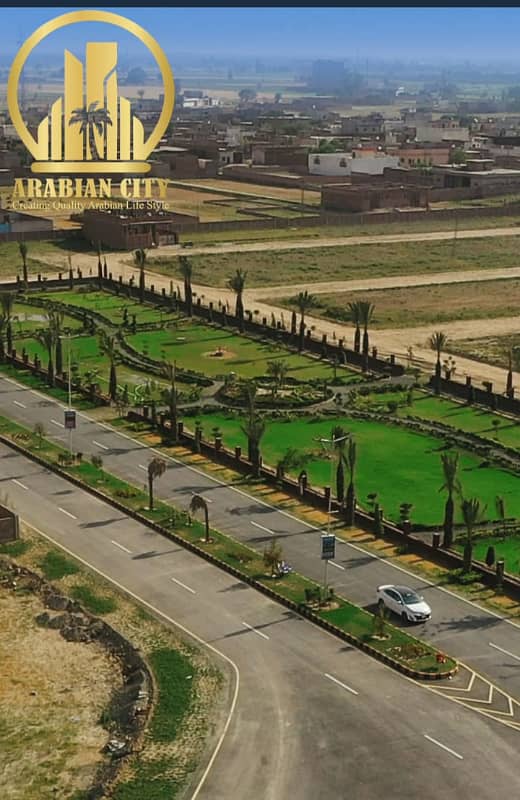 7 Marla Residential Plot for sale on Installments in Arabian City Lahore 1