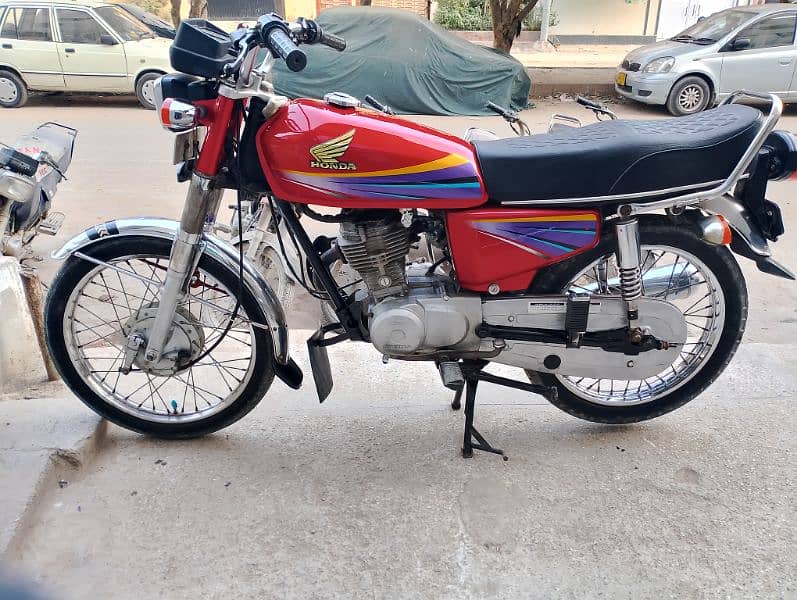 honda CG 125cc 2010 model 2