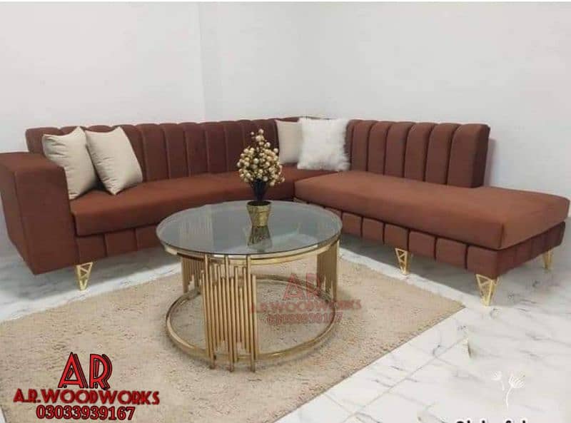 SOFA SET L. SHAPE SOFA /SOFA CHAIRS 11