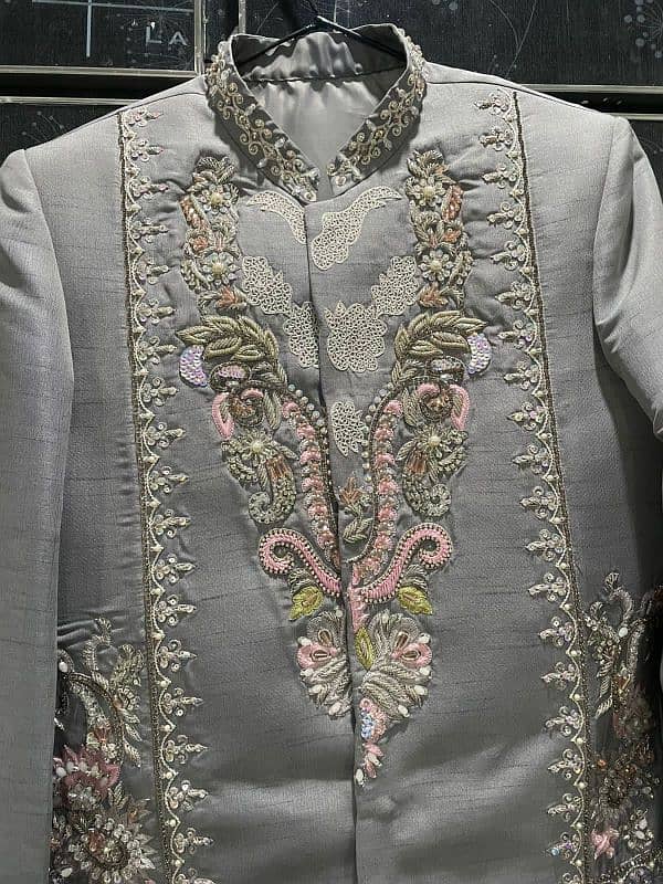 Sherwani | Dulha Dress | Groom Dress | Embroidered Sherwani 1