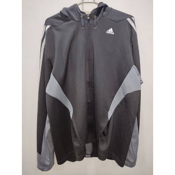 Adidas dri fit jacket with Hood Large 0