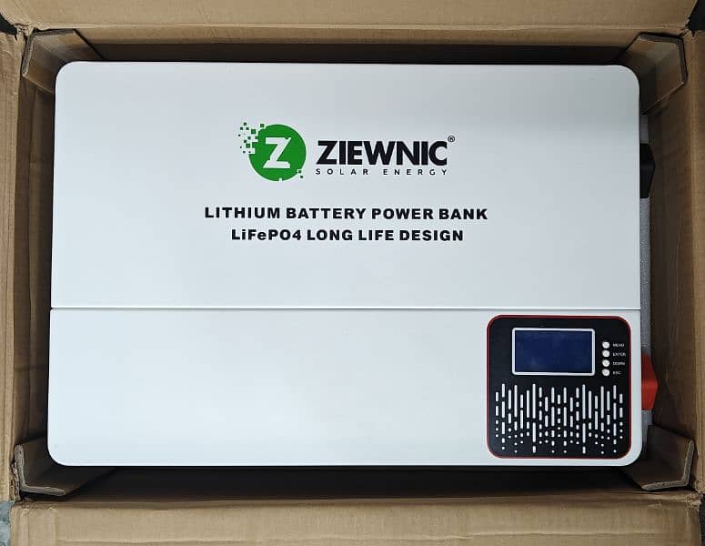 Ziewnic Lithium Ion Battery LI Wall 120AH/48V. 1